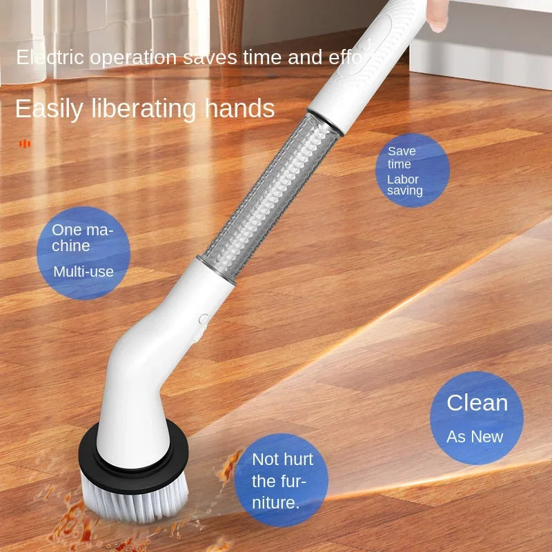 Brosse Électrique de Nettoyage 5-en-1 – Rechargeable & Sans Fil